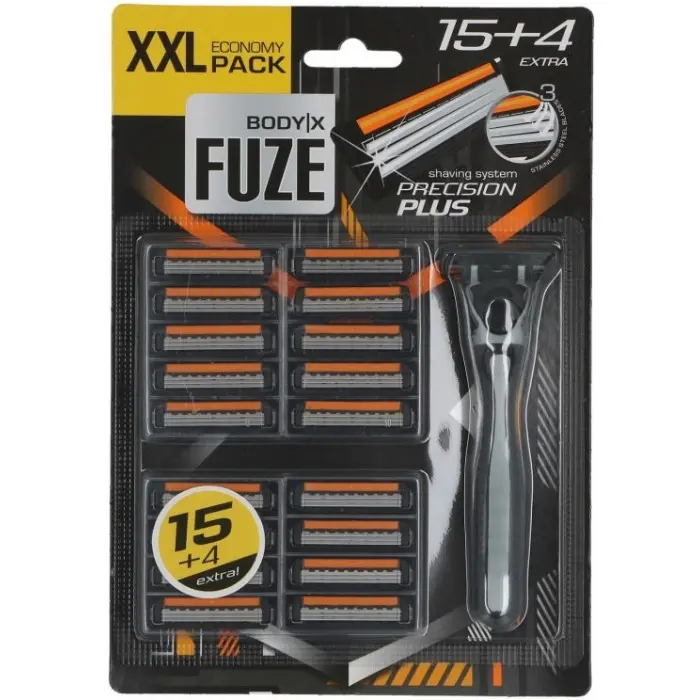 Станок для гоління Body-X Fuze на 3 леза 19 касет (121838)