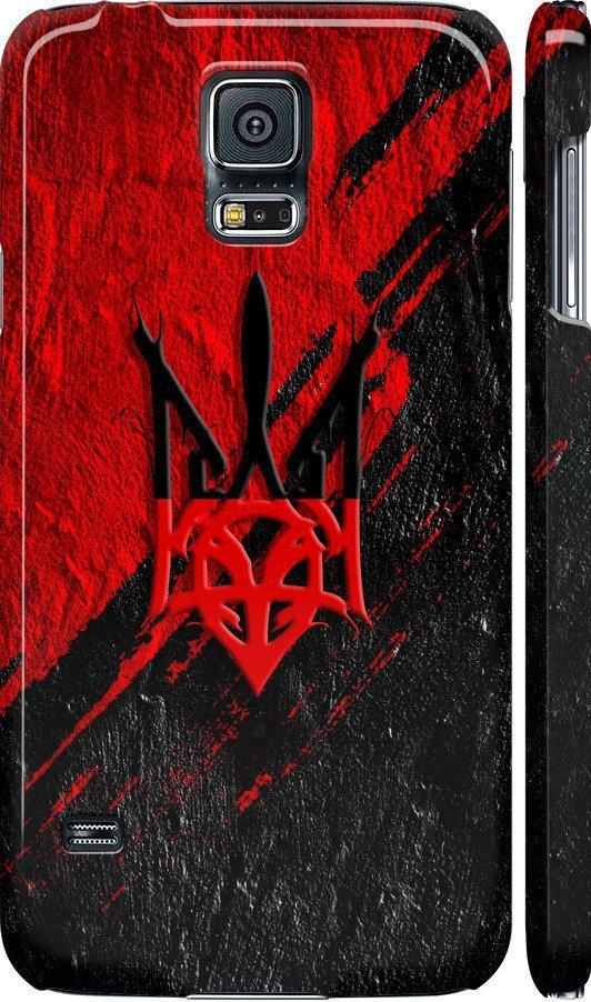 Чехол на Samsung Galaxy S5 Duos SM G900FD Герб v4 (5293m-62-42517)