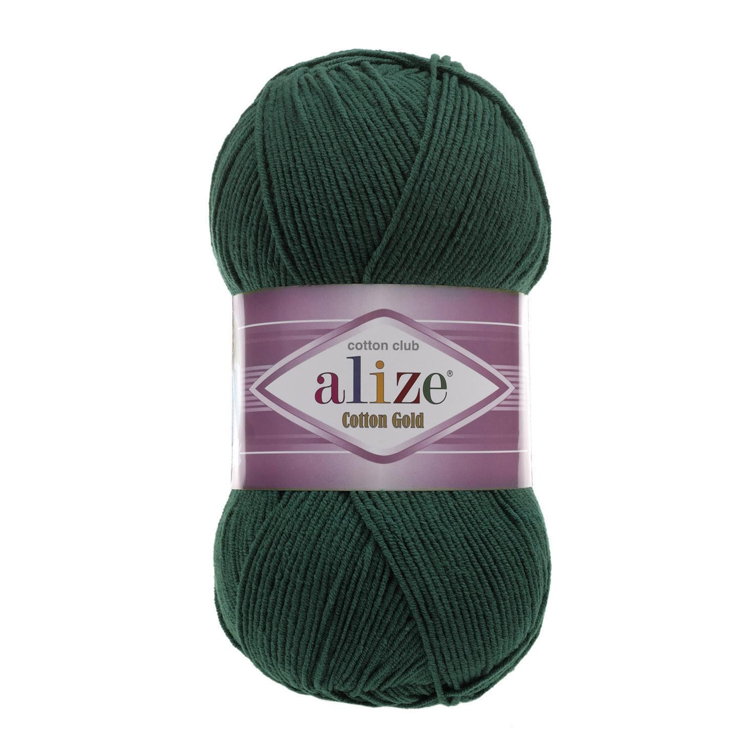 Пряжа Alize Cotton Gold 426 Петроль (6418)