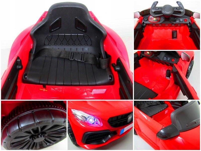 Електромобіль дитячий Lolly Kids з пультом керування та м'яким сидінням LKT-2198 Червоний (9918) - фото 3