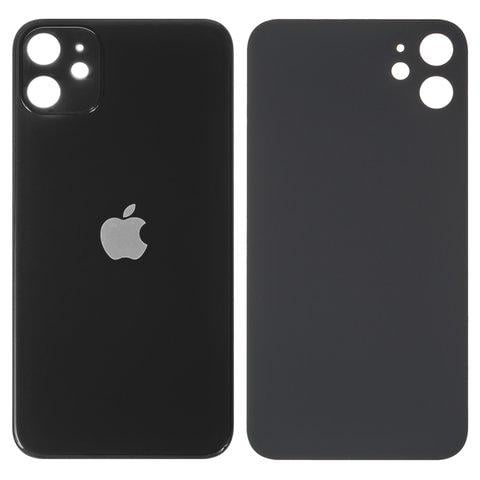 Скло корпусу iPhone 11 із рамкою камери Black (P641)
