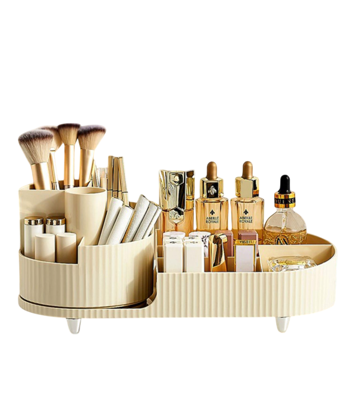 Органайзер для косметики 360° 36х15х14,5 см Бежевый Органайзер для косметики 360° 36х15х14,5 см Бежевый