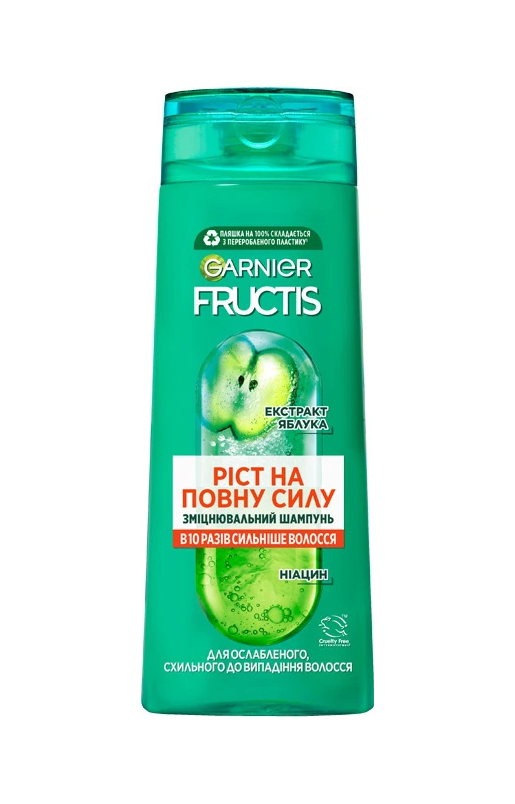 Шампунь Garnier Fructis Ріст на повну силу для ослабленого волосся, схильного до випадання 400 мл (2313770504)