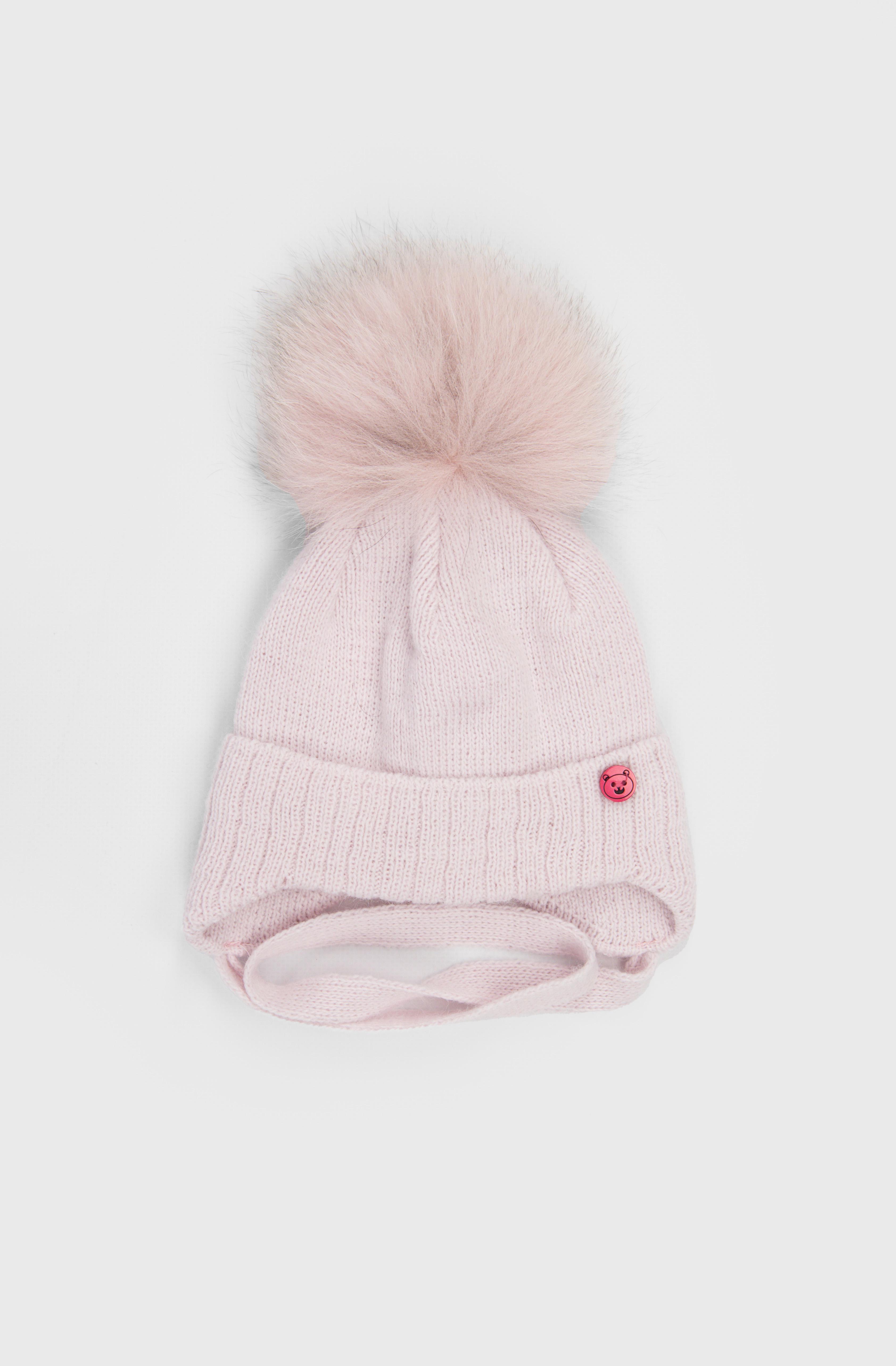 Шапка для девочки 34-36 см Светло-розовый (ЦБ-00234931)