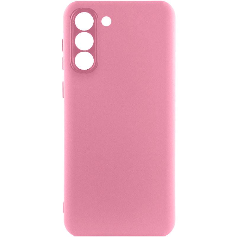 Противоударный чехол Silicone Cover Lakshmi Full Camera (A) для Samsung Galaxy S21 FE Розовый / Pink
