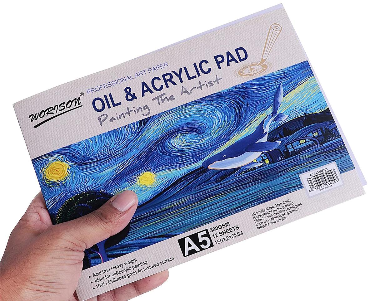 Альбом Worison А5 для олійного живопису (W5201-A5) - фото 3 Альбом Worison А5 для олійного живопису (W5201-A5) - фото 3