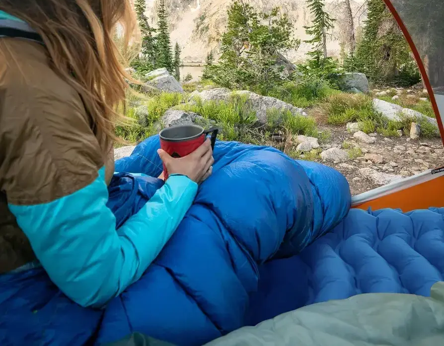 Матрац надувний із вбудованим насосом 195х60 см Синій (30241324) - фото 7