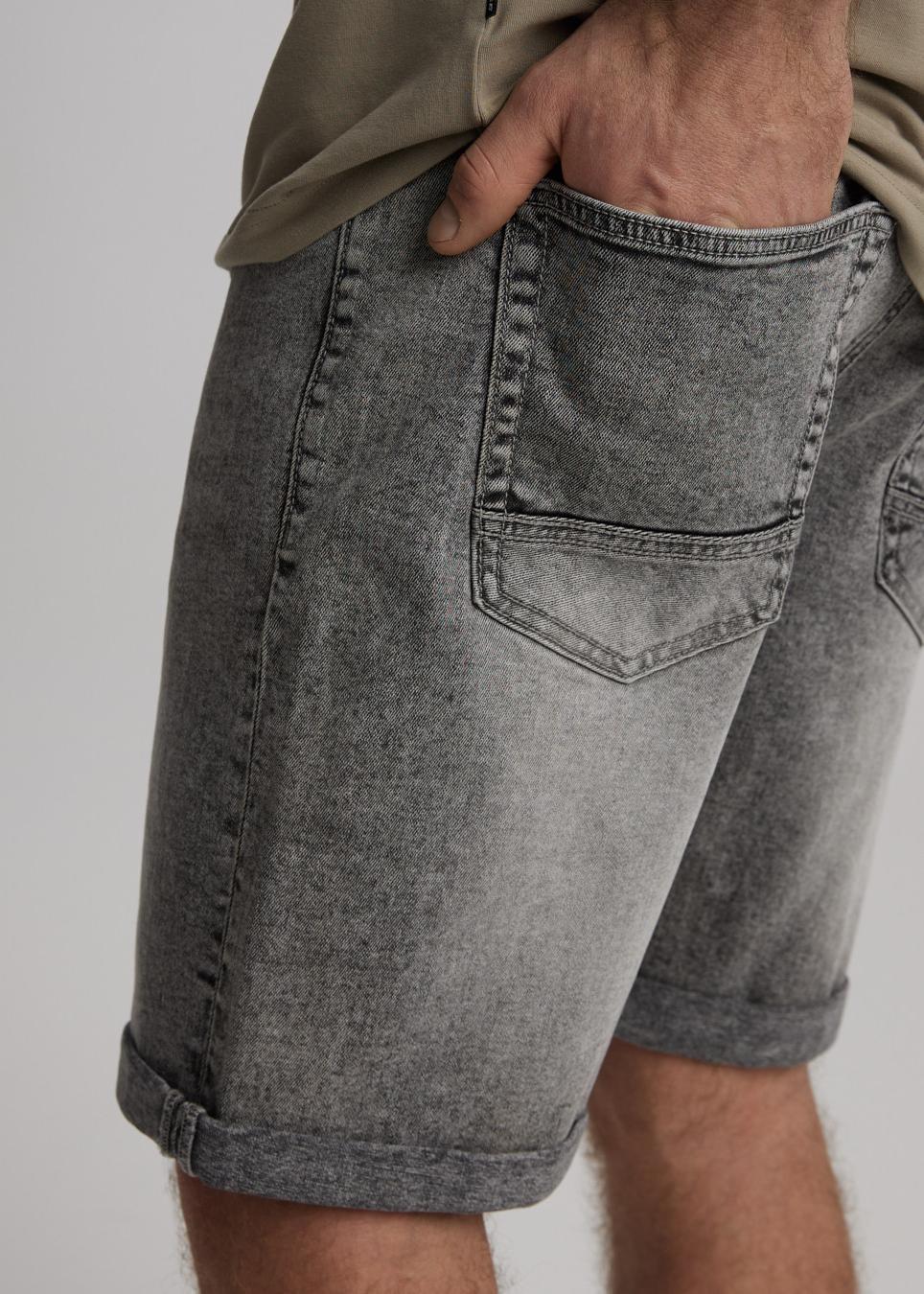 Шорти чоловічі джинсові Diverse SHELDON SH 252 р. 32 Світло-сірий (5905384107145) - фото 4