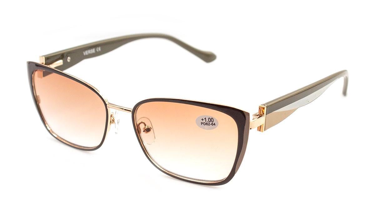 Окуляри для зору в металевій оправі Verse 24035-C2 градієнтні -6,00 (367211336)