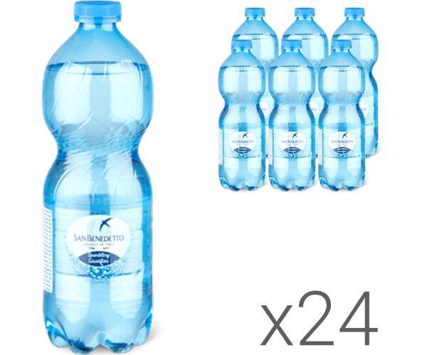 Вода минеральная газированная San Benedetto 24 шт. х 0,5 л (18114) - фото 2 Вода минеральная газированная San Benedetto 24 шт. х 0,5 л (18114) - фото 2