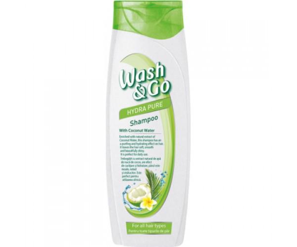 Шампунь Wash&Go з кокосовою водою для всіх типів волосся 400 мл (8008970049021)