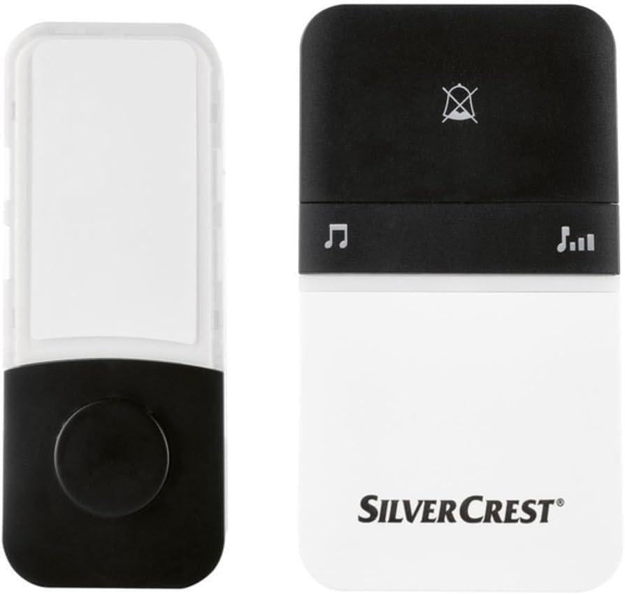 Бездротовий дверний дзвінок Silvercrest Білий (4055333048850)