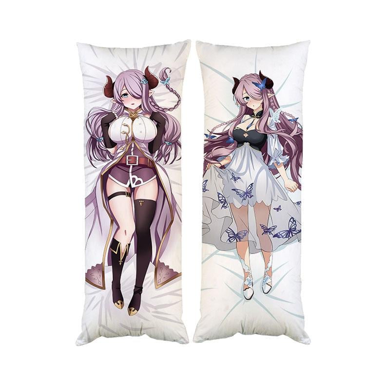 Подушка дакімакура Нормая Фантазія Гранблю Granblue Fantasy декоративна ростова для обіймання 50x150 см (1834013029)