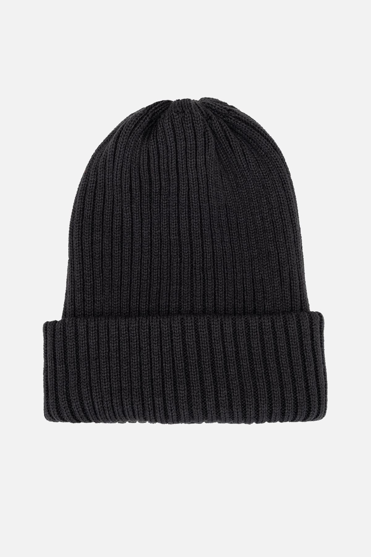 Шапка для мальчика двойная 50-52 см Серый (ЦБ-00206576)