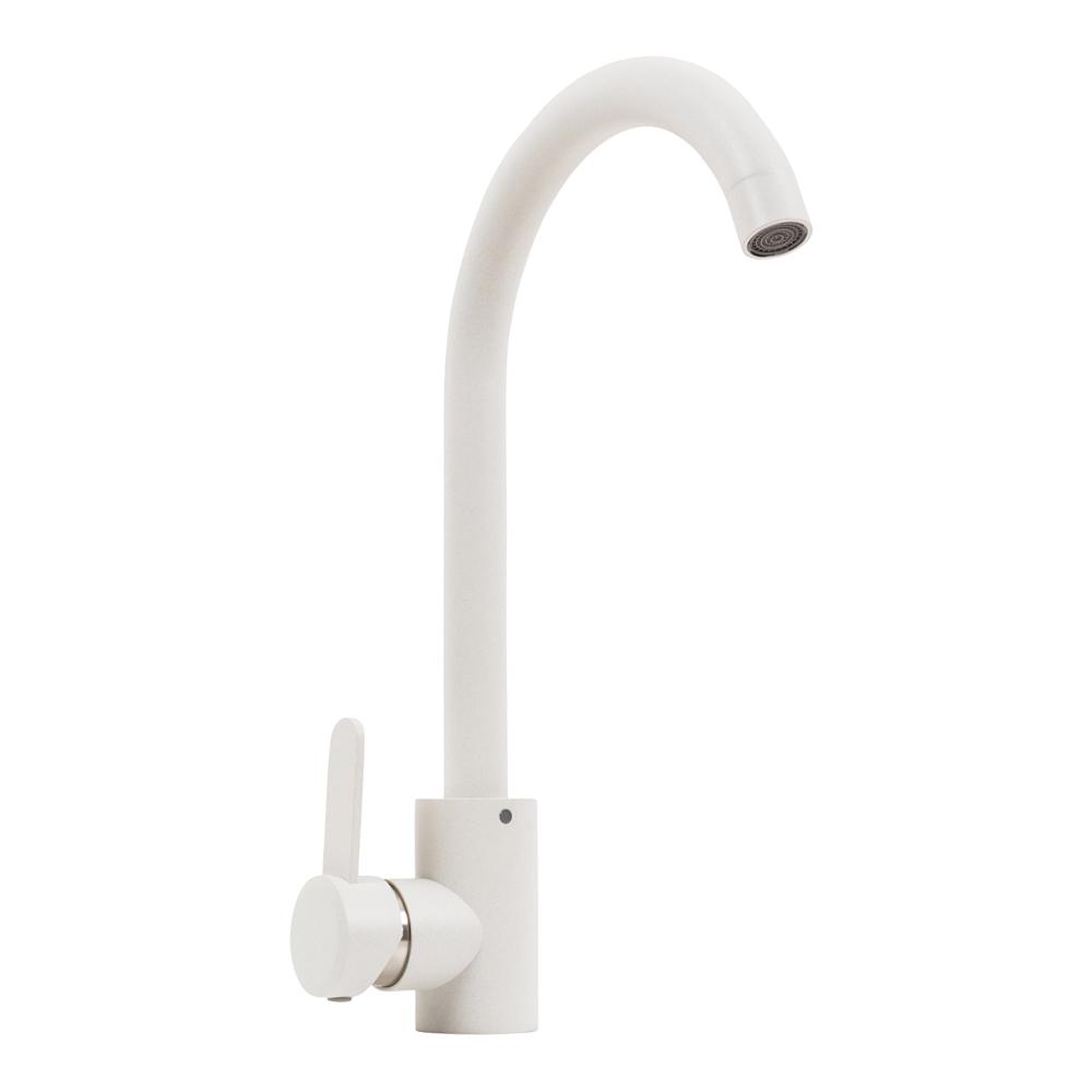 Смеситель для кухни Platinum 7990 NEST PLS-A43573 однорычажный Белый (233566) Смеситель для кухни Platinum 7990 NEST PLS-A43573 однорычажный Белый (233566)