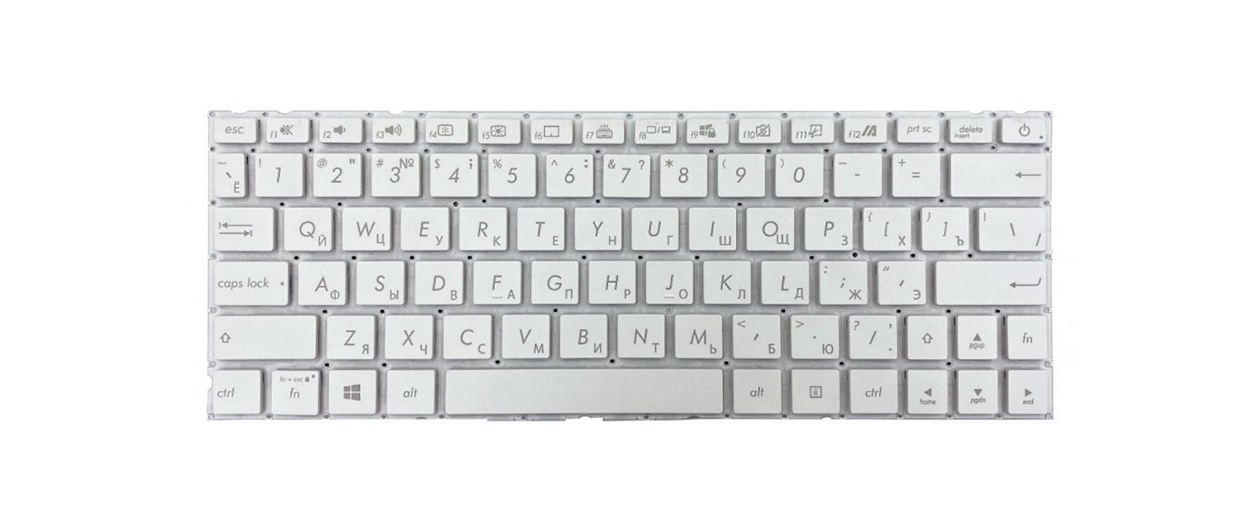 Клавиатура для ноутбука Asus RX334FAC с подсветкой клавиш (0KNB0-162ERU00)