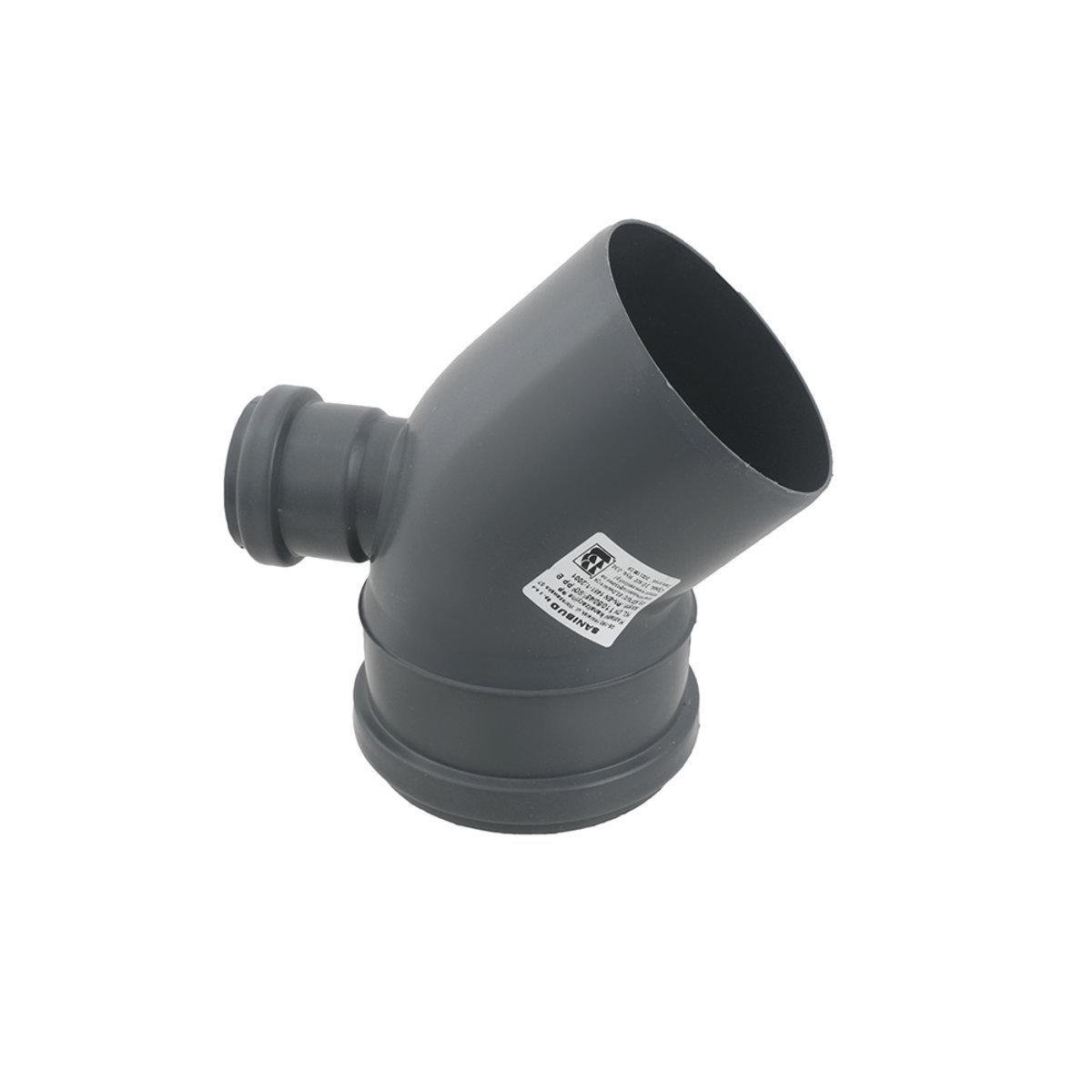 Колено канализационное внутреннее ASG S-LINE 45° Ф 110х50 мм (25194283) - фото 3 Колено канализационное внутреннее ASG S-LINE 45° Ф 110х50 мм (25194283) - фото 3