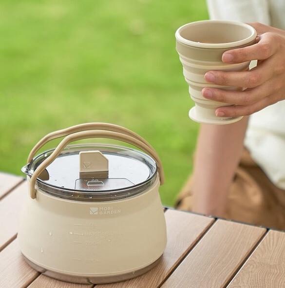 Чайник складной Mobi Garden NX23666015 Beige - фото 9 Чайник складной Mobi Garden NX23666015 Beige - фото 9