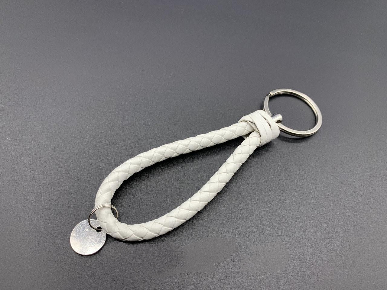 Кольцо для ключей с ремешком 140х25 мм Белый (842551718)