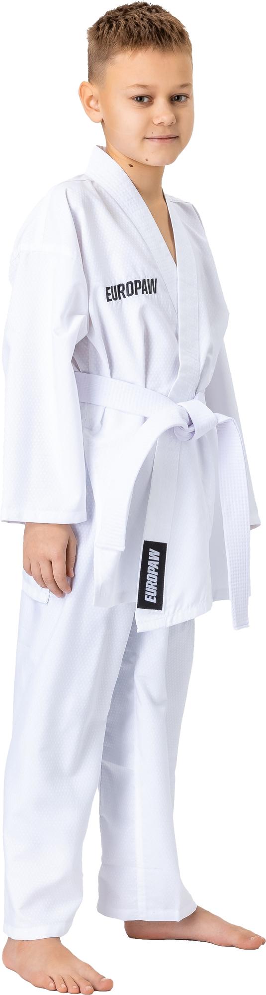 Кимоно для каратэ детское Europaw KARATE KID 025 140 см Белый (Europaw814) - фото 2 Кимоно для каратэ детское Europaw KARATE KID 025 140 см Белый (Europaw814) - фото 2