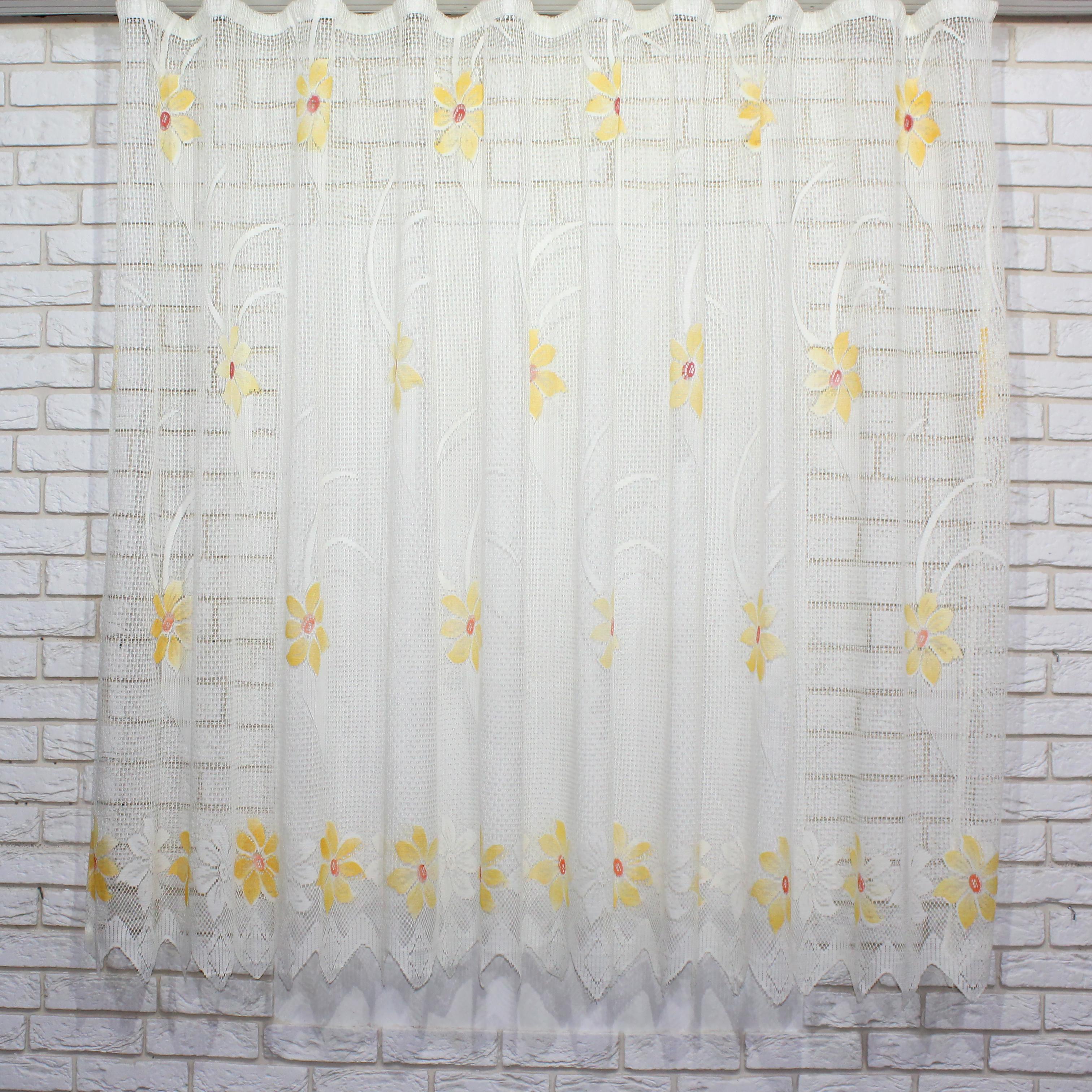 Тюль VR-Textil 895т Сетка 190х200 см Бежевый/Желтый (40-922) Тюль VR-Textil 895т Сетка 190х200 см Бежевый/Желтый (40-922)