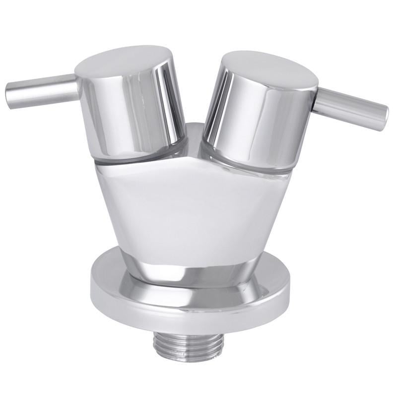 Кран на два выхода Zerix LR5398-3 для гигиенического душа с лейкой и бачка унитаза (LL1560)