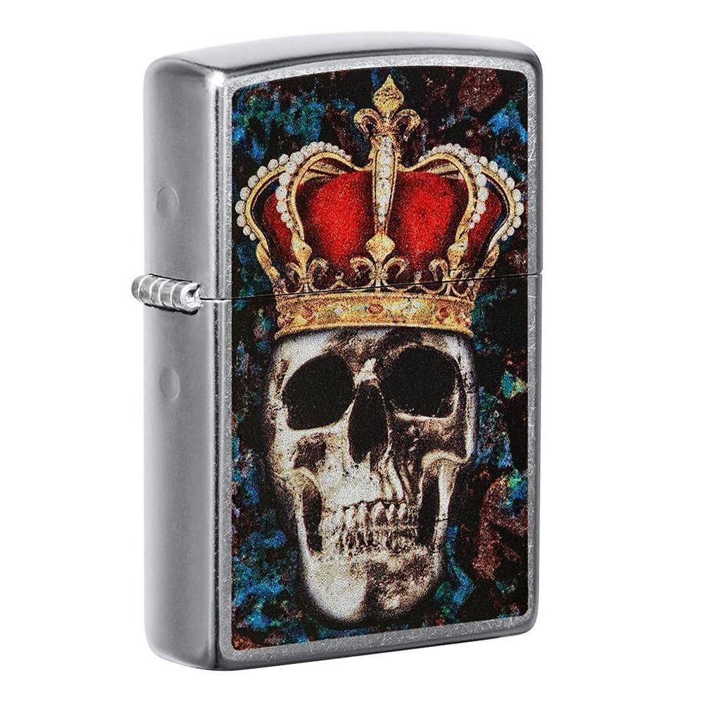 Запальничка ZIPPO 207 Skull King Design 49666