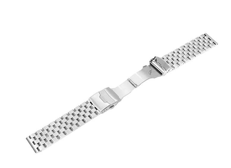 Ремешок стальной BeWatch для часов универсальный Серебристый (1024405) - фото 4