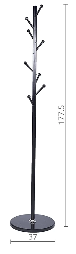 Вішалка стійка для одягу на підлогу кактус АКЛАС Тис VKY-601 Чорний (00164138) - фото 2 Вішалка стійка для одягу на підлогу кактус АКЛАС Тис VKY-601 Чорний (00164138) - фото 2