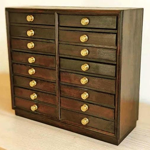 Органайзер для метизов из дерева Плинтекс Капучино (ОМЕ-009309)