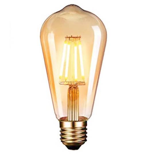 Лампа декоративна Horoz Filament Rustic Vintage-6 6 Вт 2200К E27 (11617991) - фото 4