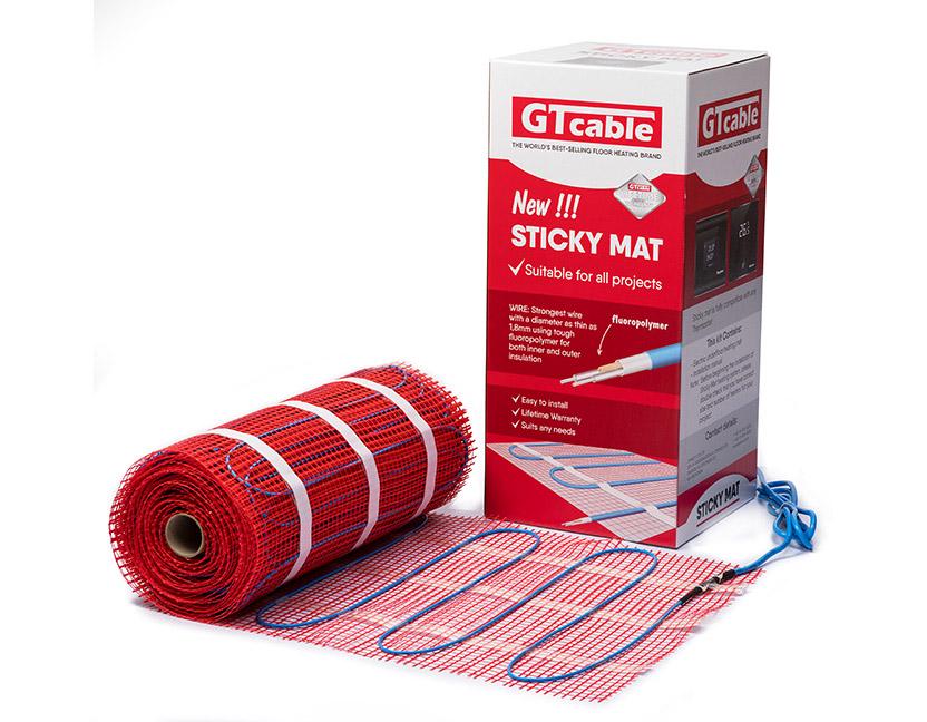 Теплый пол двужильный мат GTcable 150 Вт/м2 10,0 м2 (GT-010)