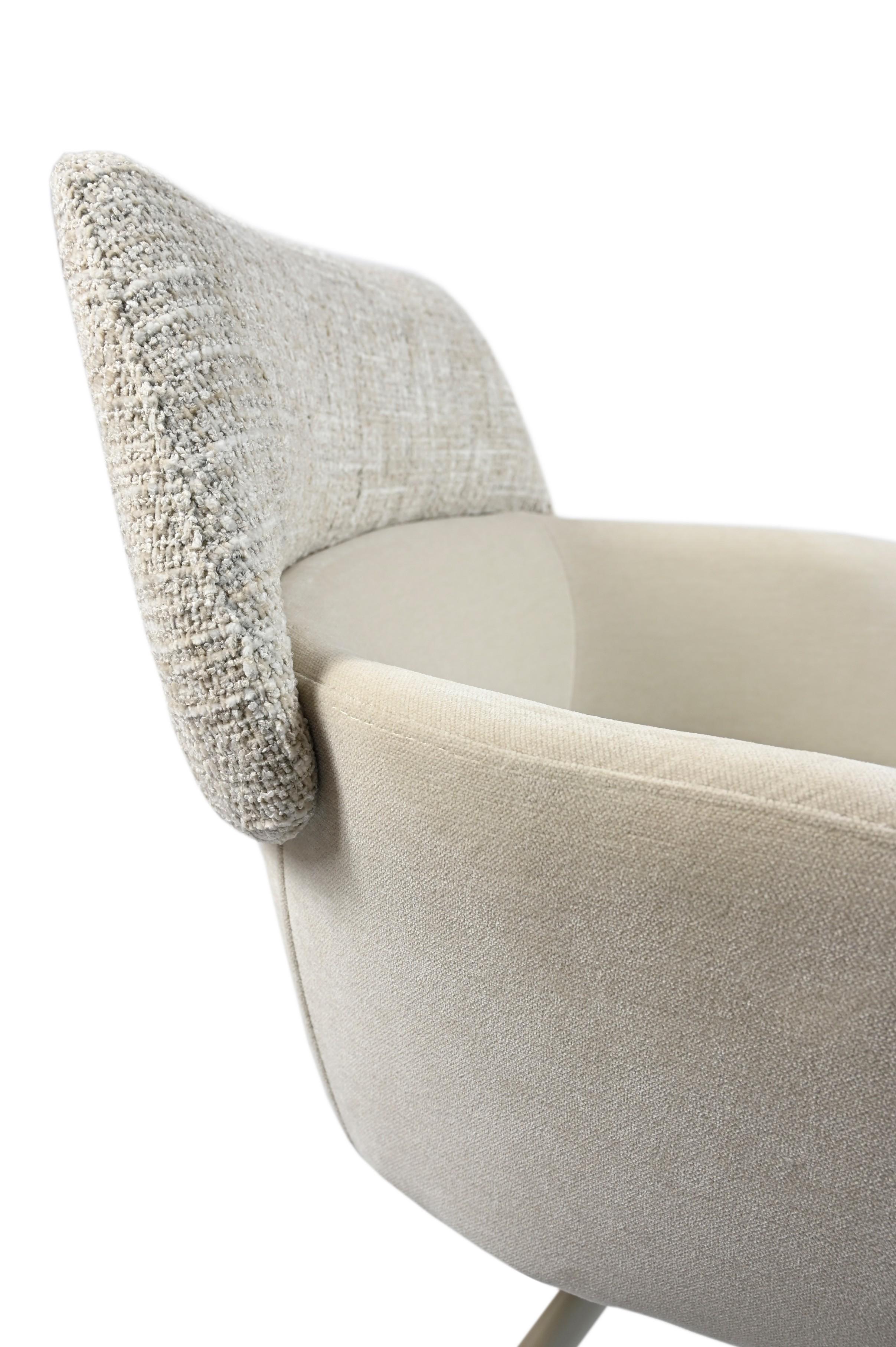 Стілець поворотний Vetro R-165 Тофу/Капучино - фото 10 Стілець поворотний Vetro R-165 Тофу/Капучино - фото 10