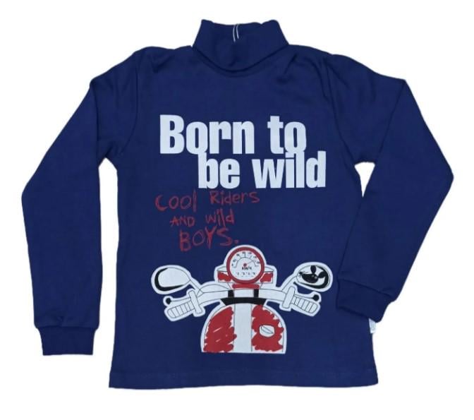 Гольф на мальчика Bembi ГФ 53 134 см Синий