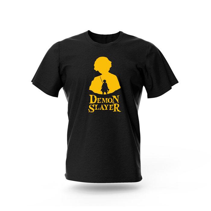 Футболка Зеницу Агацума "Demon Slayer" L Черный (16616)