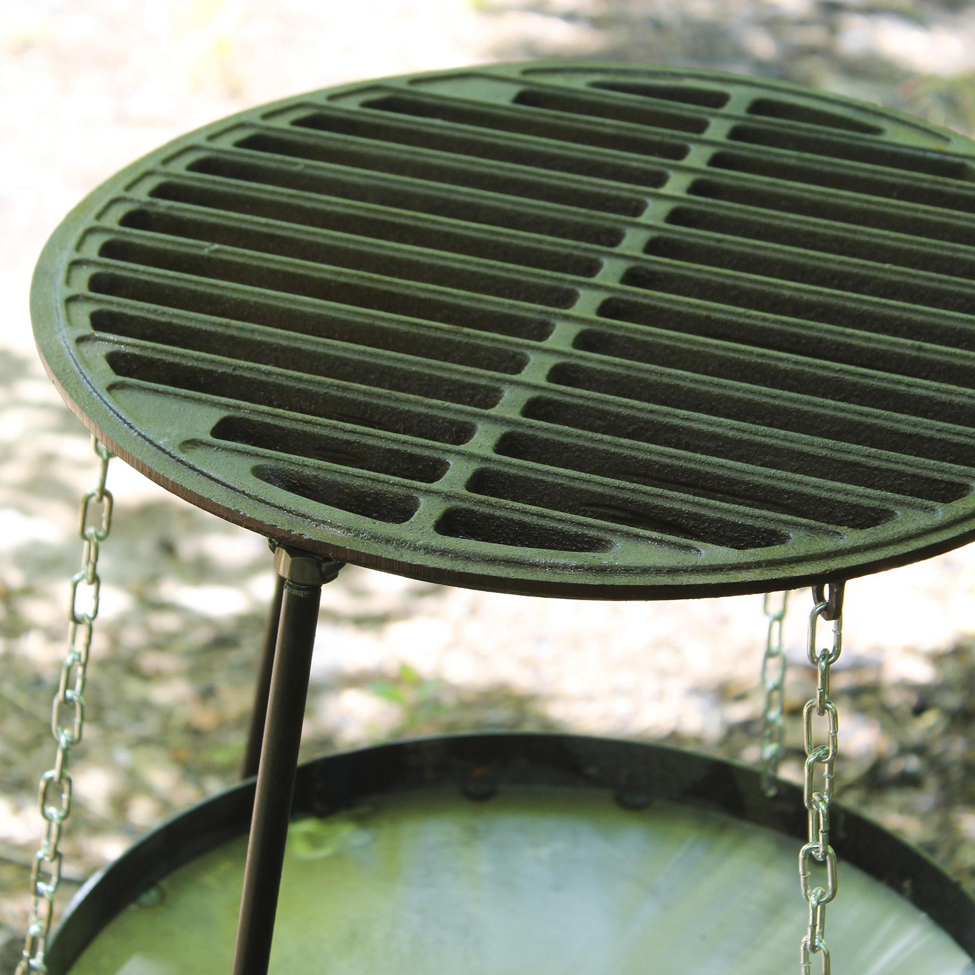 Решетка-гриль для САДЖа чугунная - фото 2