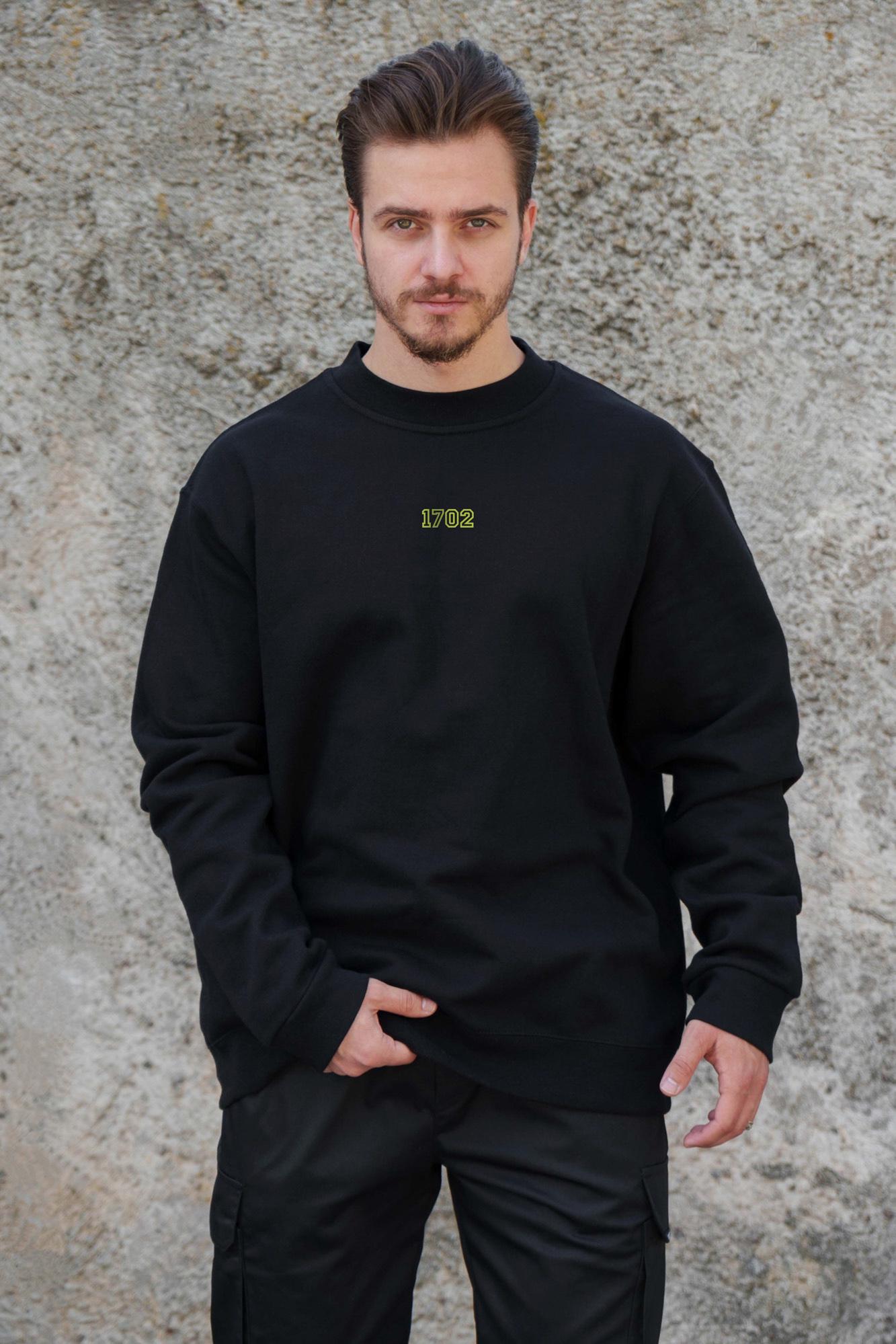 Світшот оверсайз з принтом Without 1702 2XL/3XL Green (2XL/3XL8055570)