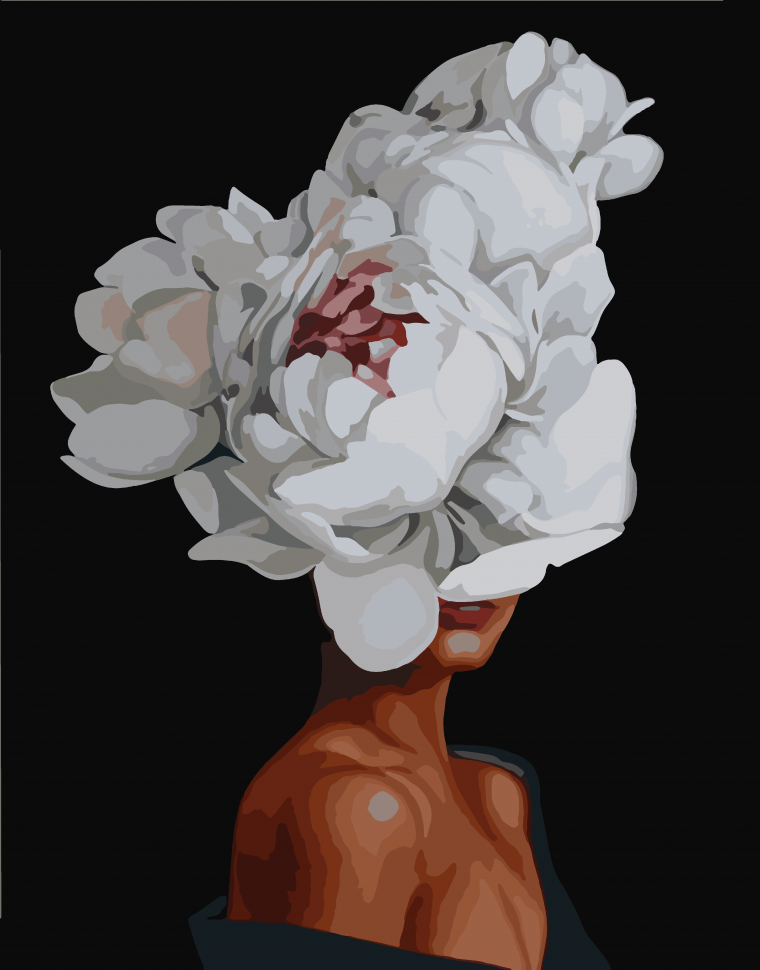 Картина по номерам Art Craft Цветочная нежность 40x50 см (10203-AC)