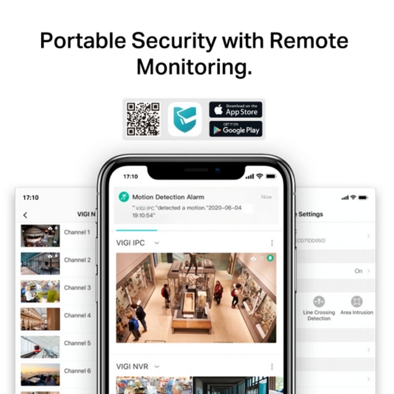 Камера видеонаблюдения TP-Link VIGI C540-W 4 мм 4MP PTZ Wi-Fi (tf5773) - фото 7 Камера видеонаблюдения TP-Link VIGI C540-W 4 мм 4MP PTZ Wi-Fi (tf5773) - фото 7