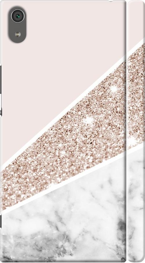 Чехол на Sony Xperia XA1 Ultra G3212 Пастельный мрамор (4342m-1237-42517)