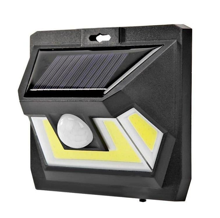 Вуличний ліхтар Solar 1625 на сонячній батареї з датчиком руху Чорний