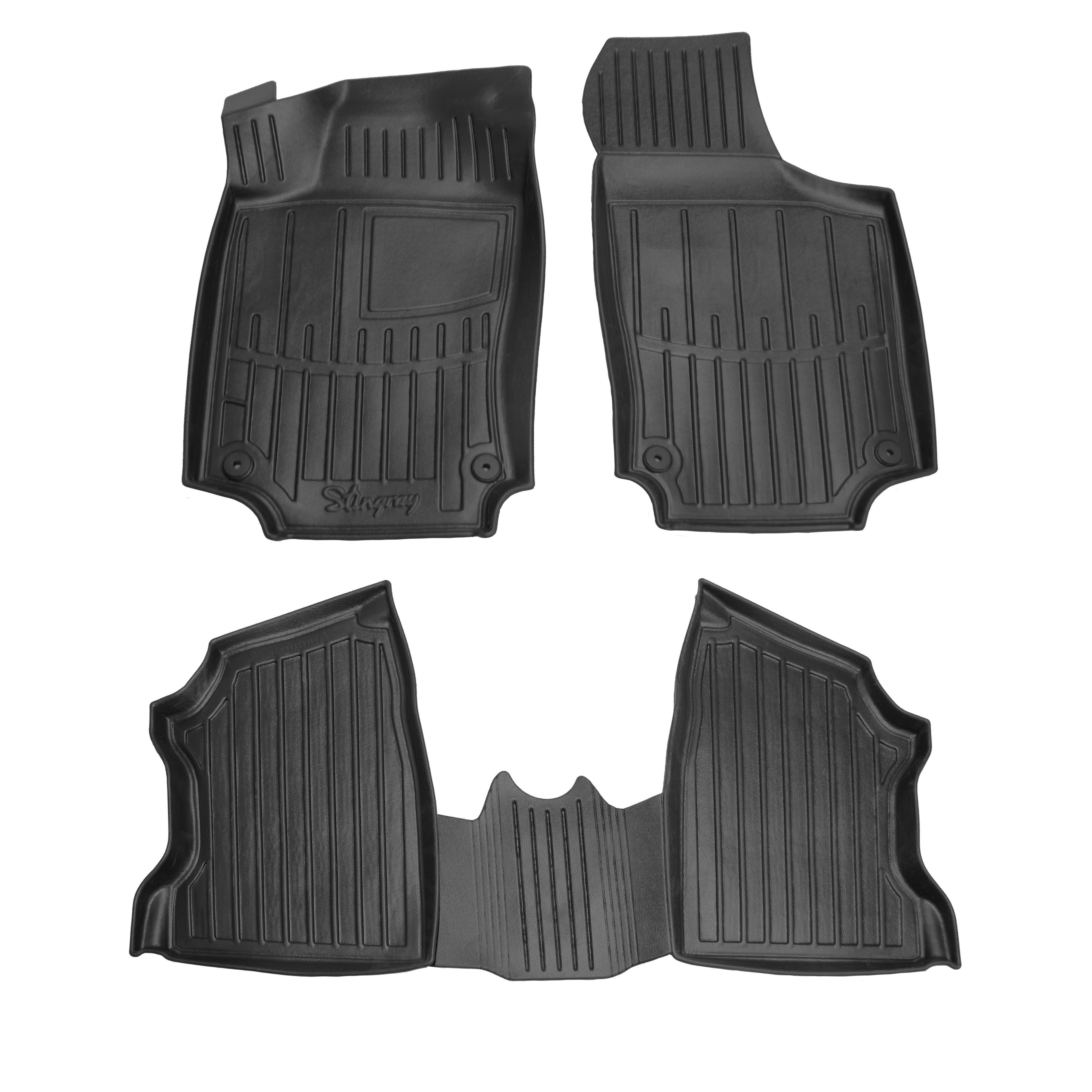 Коврики Stingray 3D для Opel Combo 2002-2012 рр. полиуретан 4 шт. Черный (158348)