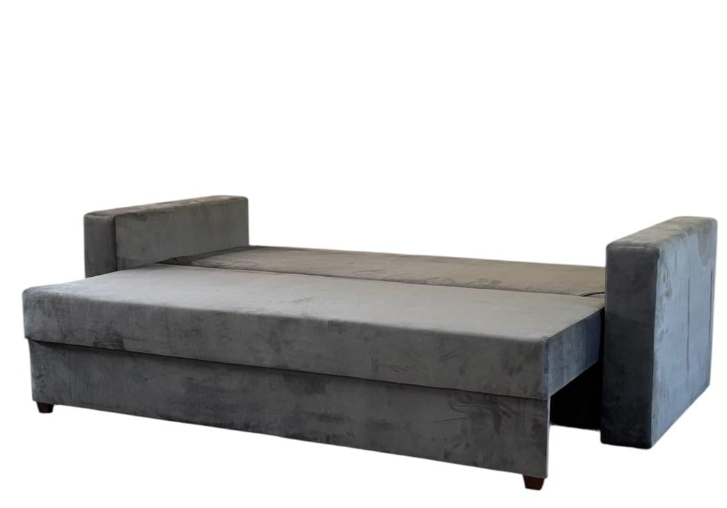 Диван раскладной Скиф Алвин Серый велюр/Лагуна-43 (27288092) - фото 3 Диван раскладной Скиф Алвин Серый велюр/Лагуна-43 (27288092) - фото 3