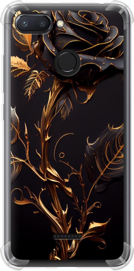 Чехол на Xiaomi Redmi 6 Роза 3 (5552sp-1521-42517)