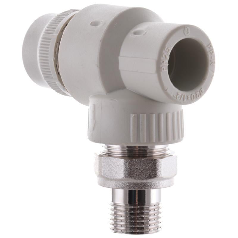 Кран термостатичний KOER K0149.PRO PPR кутовий радіаторний 20 мм x 1/2" (KP0189) - фото 2 Кран термостатичний KOER K0149.PRO PPR кутовий радіаторний 20 мм x 1/2" (KP0189) - фото 2