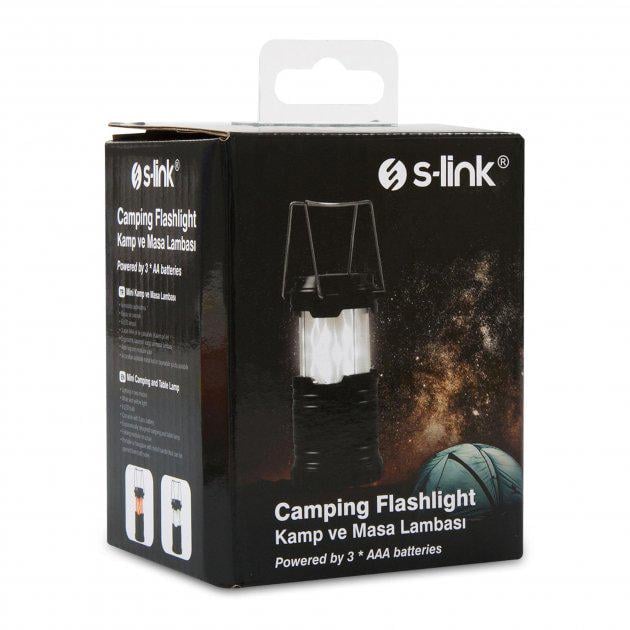 Фонарь кемпинговый на батарейках S-link (SL-8710) - фото 3