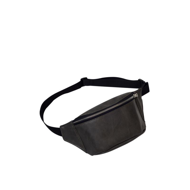 Сумка бананка на пояс Sambag Tirso MSS 31x12x5 см Темно-коричневый