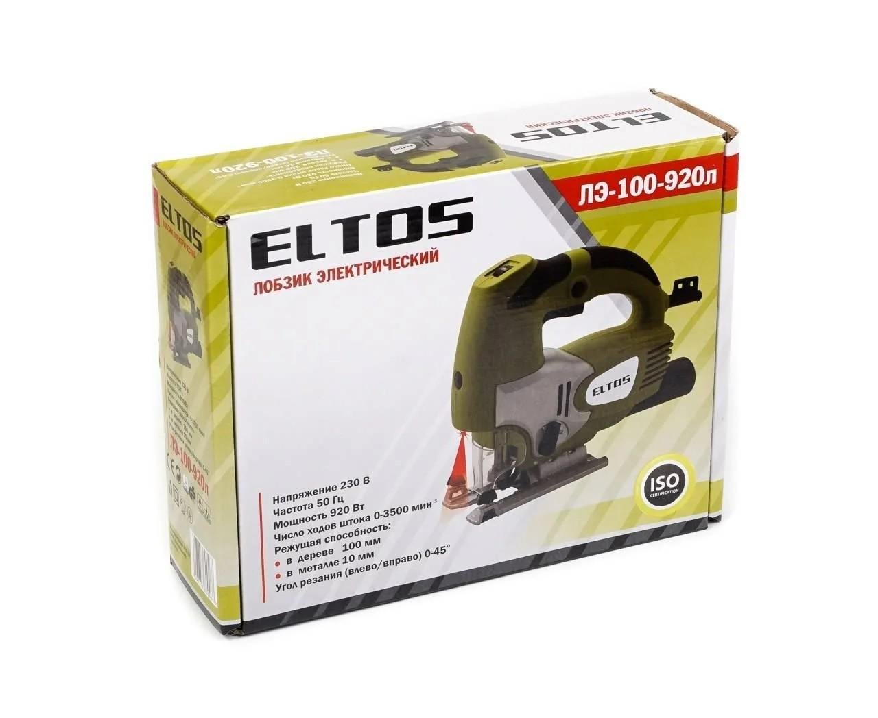 Лобзик электрический Eltos ЛЕ-100-920Л сетевой 920 Вт (11731264) - фото 3