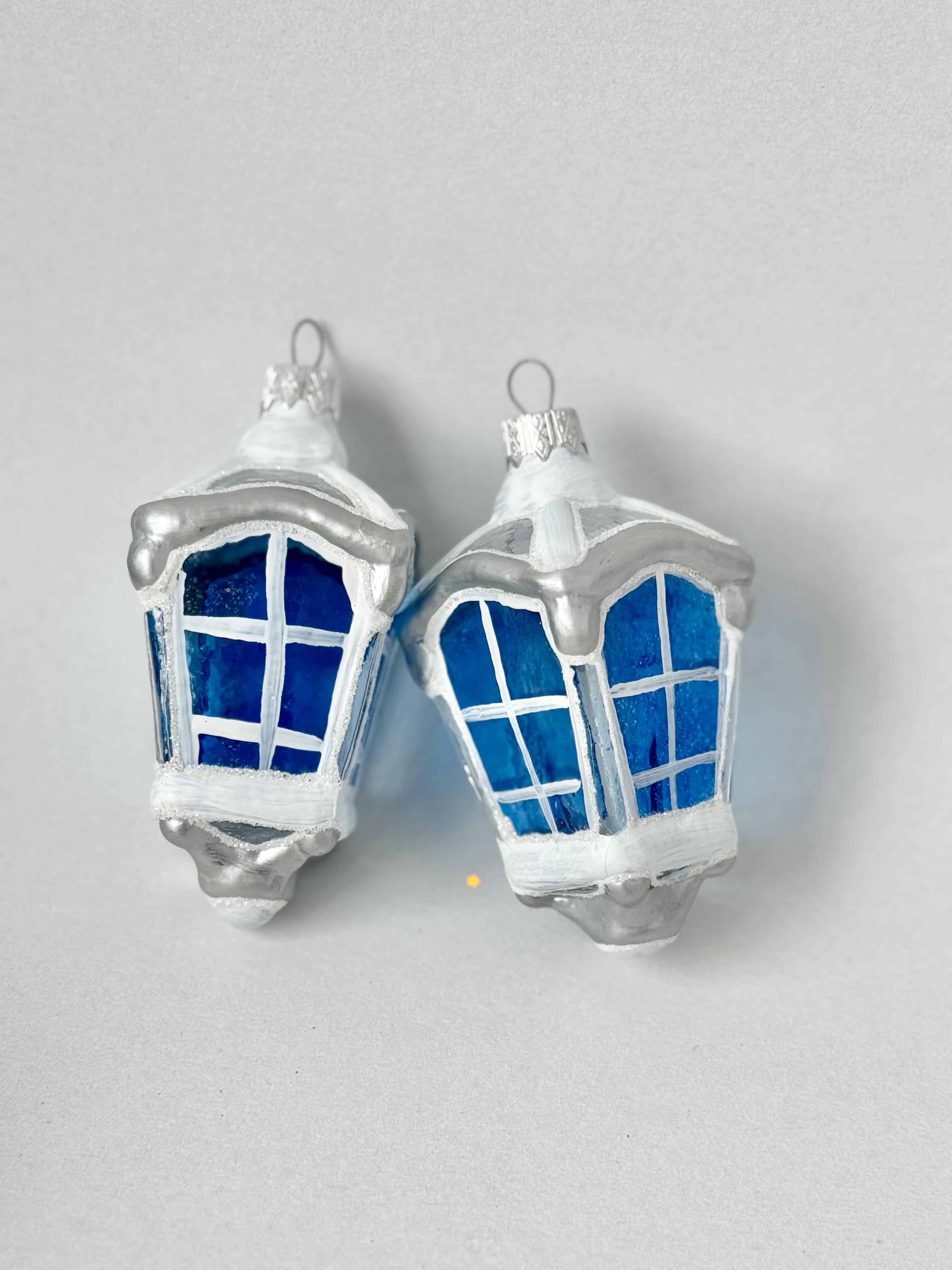 Елочный набор игрушек Фонарики 2 шт. (F-72-39)