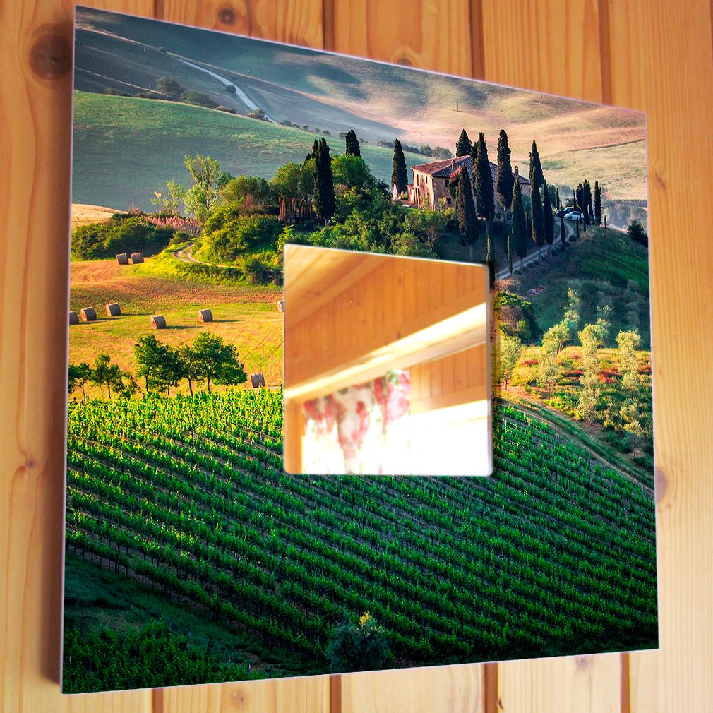 Зеркало декоративное Тоскана 260х260 мм (M03711)